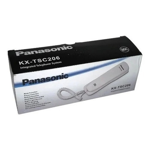Imagen 3 de 3 de Teléfono De Intercomunicación Con Cable Panasonic Kx-tsc206