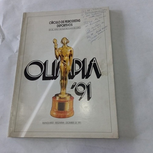 Anuario Olimpia 1991 Oscar Ruggieri