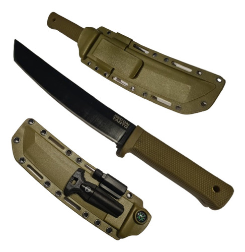 Cuchillo Tanto Puñal Tactico Militar Comando Cold Steel