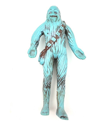Figura Muñeco Goma Star Wars Justoys 1993 Chewbacca Juguete