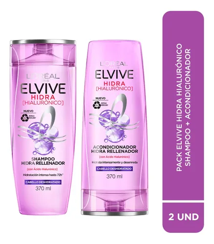 Pack Shampoo + Acondicionador Elvive Hidra Hialurónico