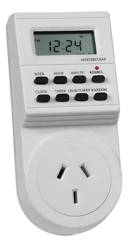 Timer Enchufable Digital Reloj Programable Interelec