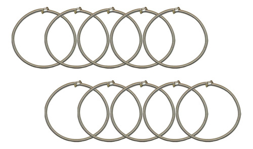 10x Cuerda Elástica De Trampolín Cuerda Elástica De Gris