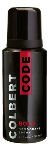 Desodorante Colbert Code Bold 150 Ml  Fragancia Masculina