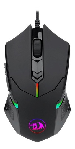 Mouse Gamer Redragon Centrophorus2 M601-RGB Negro