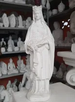 Comprar Imagem Santa Isabel Izabel Arte Sacra Artesanato Gesso 30cm