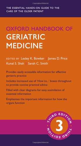 Libro Oxford Handbook Of Geriatric Medicine 3e Nuevo