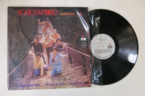 Vinyl Vinilo Lp Acetato Socios Del Ritmo Super Hit 80