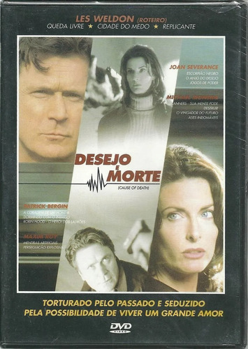 Dvd Desejo E Morte - Joan Severance - Lacrado 