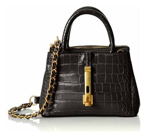 Bolsa James Mini Satchel En Color Negro