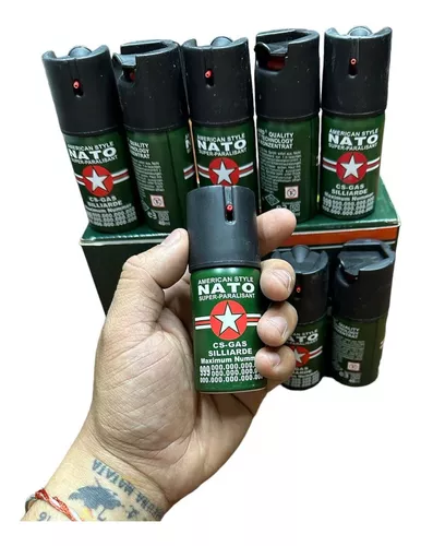 Spray Gas Pimienta Defensa Personal 35 ráfagas profesional