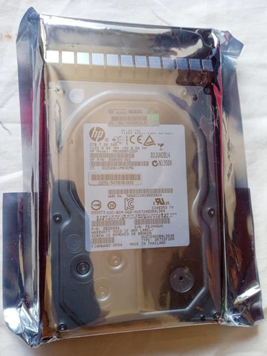 Disco Duro Para Servidores Hp De 2tb. 3.5 