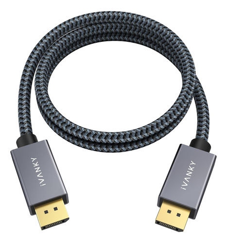 Cables Dvi Ivanky Ivanky-dd04-us, Color Gris