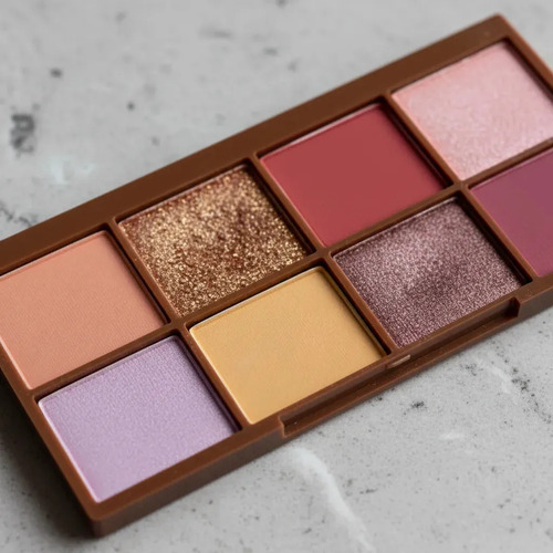 Paleta Sombras Basic Fall Ruby Rose 8 Cores Matte Cintilante