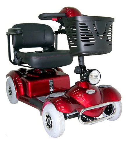 Scooter Elétrica Cadeira De Rodas Mirage Rx Vinho Freedom Cor Vermelho