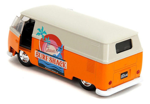 Miniatura, 1:32 — Volkswagen Kombi 1961 — Stitch — Jada Toy