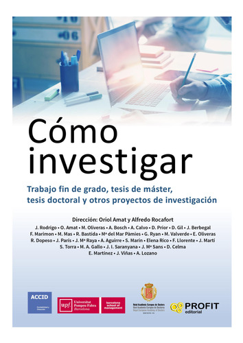 Cómo Investigar: Trabajo Fin De Grado, Tesis De Máster, Tes