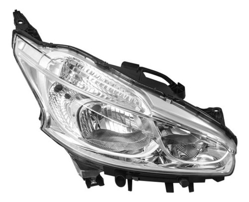 Optica Peugeot 208 2013 2015 Sin Led Delant Der