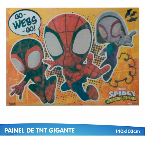 Imagem 5 de 10 de Kit Festa Fácil Spidey E Amigos - Decoração De Aniversário