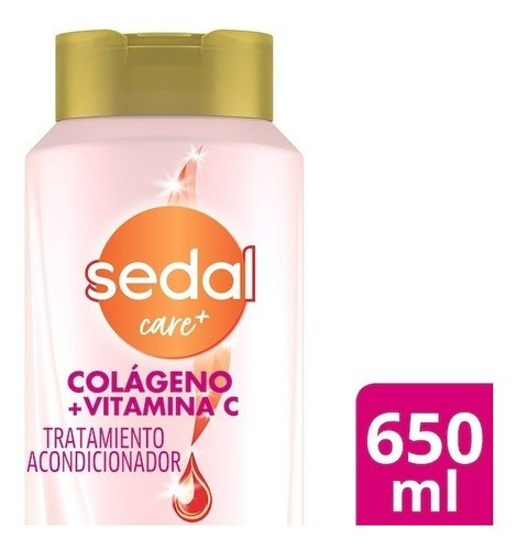  Acondicionador Sedal Colageno + Vitamina C X 650 Ml