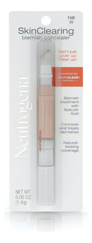 Corrector facial líquido Neutrogena SkinClearing Neu-4684 tono fair 05 para piel todo tipo de piel