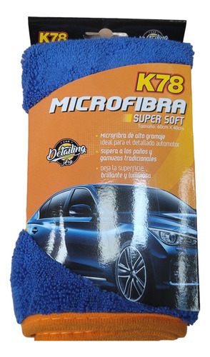 Paño Microfibra K78 Super Soft Doble Cara Lustrar