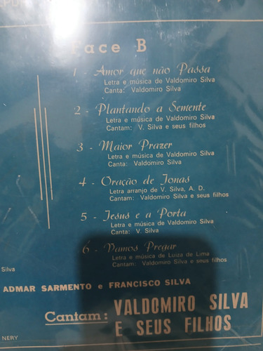 Lp Valdomiro Silva - Salmo 91 Estandar (Usado)