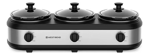 Olla De Coccion Lenta Electrica Triple West Bend 3 De 2.5 Qt