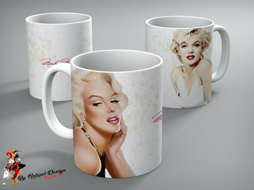 Taza De Ceramica Marilyn Monroe Deluxe 02