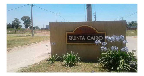 Lote 10 Manzana J En Venta En Barrio Quinta Cairo - Capitan Bermudez