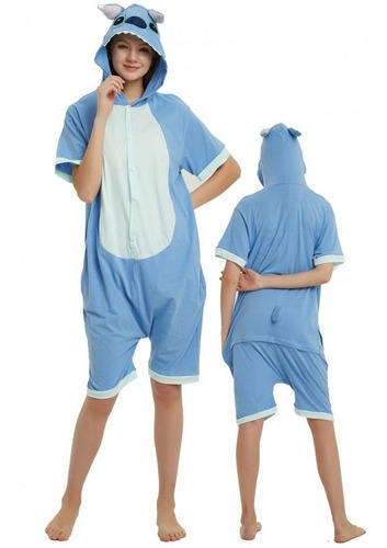 Imagen 8 de 10 de Pijama Lilo Y Stitch Kigurumi Enterito De Verano
