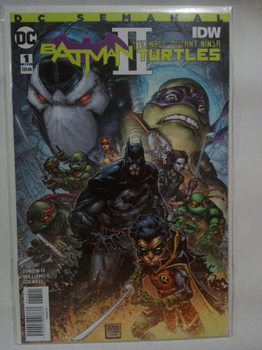 Batman Turtles Ninja #1 Semanal Televisa