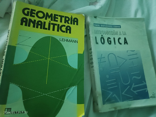  Y 2 Libros , Geometría Y Geometría Analítica Lenhman