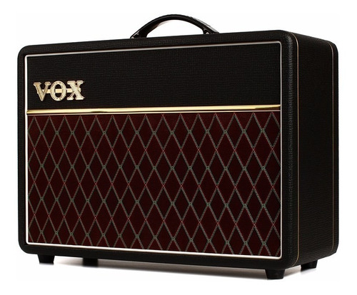 Imagen 3 de 4 de Amplificador VOX Custom Series AC10C1 Valvular para guitarra de 10W color negro/marrón 230V