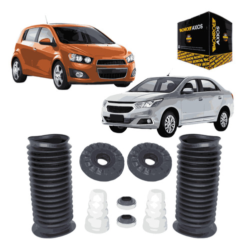 Par Kits Do Amortecedor Dianteiro Axios Para Spin Cobalt 8v