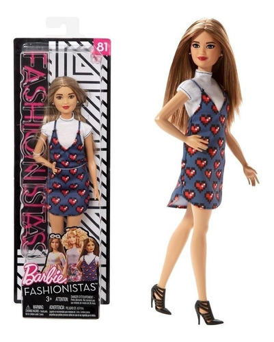 Muñeca Barbie Fashionista 81 - Espacio Regalos