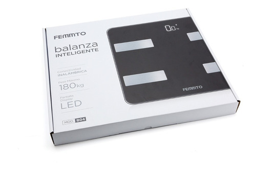 Balanza Digital Para Personas Femmto B04 Bluetooth Corporal