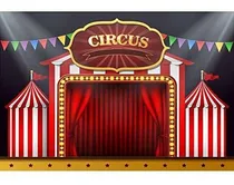 Comprar 8x6.5ft Telón De Fondo De Circo De Dibujos Animados Ca...