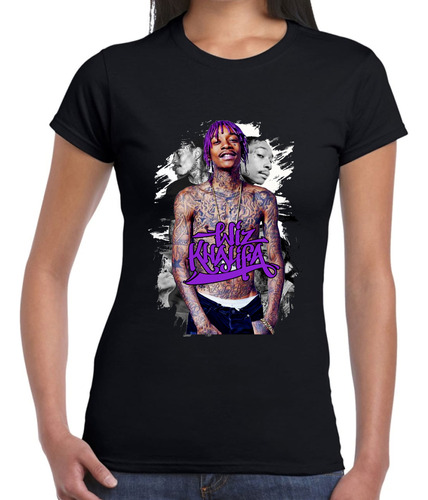 Playera Mujer Wiz Khalifa Algodón Premium #1011