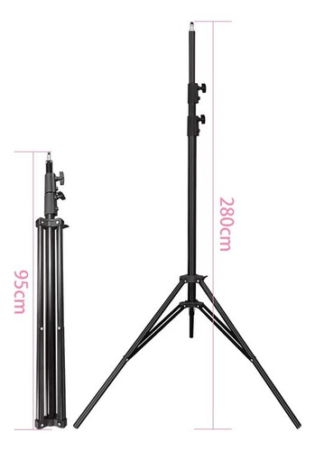Tripie Para Luces De Estudio 2.8m, 1/4 Tornill General