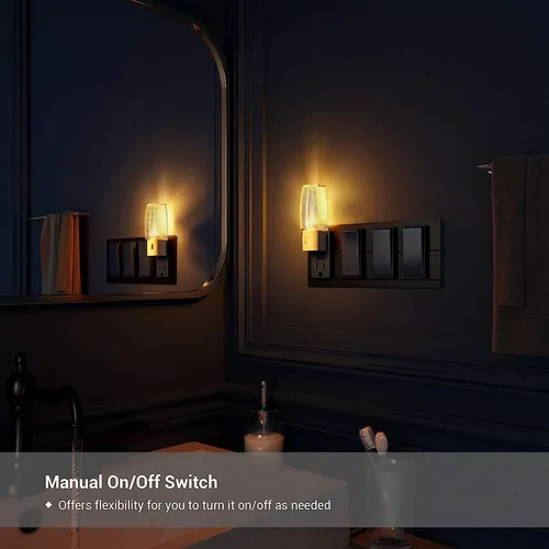 Dewenwils Enchufe En La Luz De Noche Led Con Interruptor,...