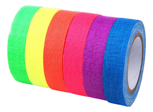 Tela Fluorescente Neon Gaffer Tape Room Decor Easy To