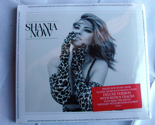 Shania Twain - Now / Cd Deluxe Version Nuevo Y Sellado