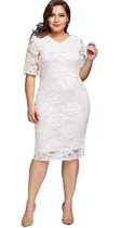 Comprar Vestido Casamento Renda Noiva Civil #05 Festa Plus Size