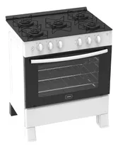 Comprar Fogão 5 Bocas Ares Glass Realce A Gás Branco Preto 94l