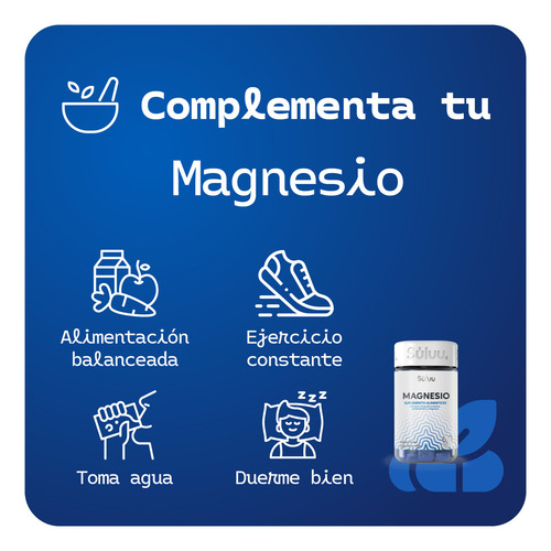 Magnesio 60 Gomitas Súluu 100 Mg Sabor Mango