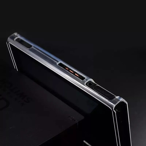 Imagen 3 de 4 de Carcasa De Silicona Transparente Para Nintendo Switch