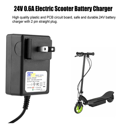 24v 0.6 A Electric Scooter Battery Charger For E100 E200