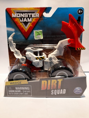 Monster Jam Vehiculo Dirt Squad 58732 Pido Gancho