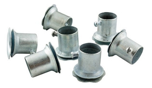 Conector Para Caño Corrugado Chapa 7/8 Con Tornillo X 10 U